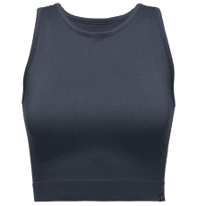 Maiou Black Diamond Seamless Rib Tank Women Charcoal