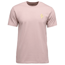 Tricou cu mânecă scurtă Black Diamond Shredded SS Tee Men Pale Mauve