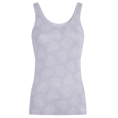 Maiou Icebreaker Merino 150 Siren Tank Fresh Ferns AOP Women GREY QUARTZ/SNOW/AOP