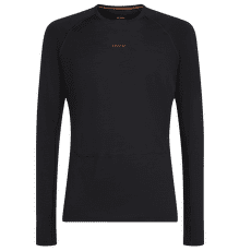 Tricou cu mânecă lungă Icebreaker Merino Blend 125 ZoneKnit™ LS Crewe Men BLACK