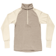 Pulover Devold Expedition Merino Silk Zip Women 000B OFFWHITE/STONE