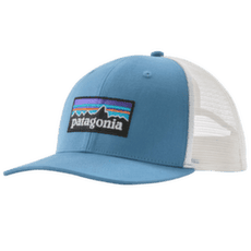 Capac Patagonia P-6 Logo Trucker Hat Shore Blue