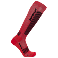 Șosete pentru genunchi Mammut MOUNTAINEERING COMPRESSION KNEE SOCKS 3777 mammut red-black