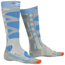 Șosete pentru genunchi X-Bionic Ski Control 4.0 Women GREY MELANGE/TURQUOISE