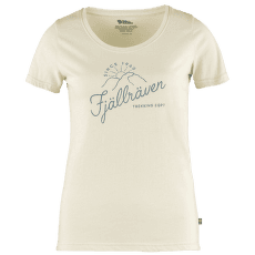 Tricou cu mânecă scurtă Fjällräven Sunrise T-shirt Women Chalk White