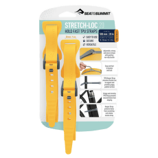 Curea Sea to Summit Stretch-Loc 20 - 20mm x 500mm 2 Pack Yellow (YW)