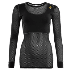 Tricou cu mânecă lungă Aclima WoolNet Crew Neckt Women Jet Black