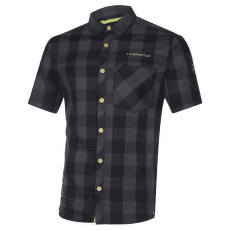 Cămașă cu mânecă scurtă La Sportiva NOMAD SS SHIRT Men Carbon/Lime Punch