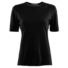 Tricou cu mânecă scurtă Aclima LightWool Undershirt Tee Women Jet Black