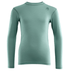 Tricou cu mânecă lungă Aclima LightWool T-Shirt Crew Neck Oil Blue