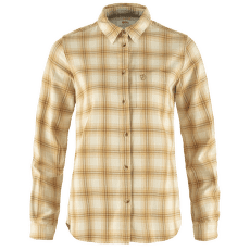 Cămașă cu mânecă lungă Fjällräven Övik Flannel Shirt Women Chalk White-Dune Beige