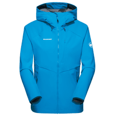 Jachetă Mammut Ultimate Comfort SO Hooded Jacket Women glacier blue