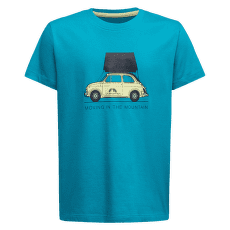 Tricou cu mânecă scurtă La Sportiva CINQUECENTO T-SHIRT Kids Tropic Blue