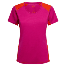 Tricou cu mânecă scurtă La Sportiva COMPASS T-SHIRT Women Springtime/Cherry Tomato