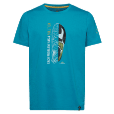 Tricou cu mânecă scurtă La Sportiva SOLUTION T-SHIRT Tropic Blue