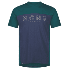 Tricou cu mânecă scurtă Mons Royale Redwood Enduro VT Men Evergreen / Midnight