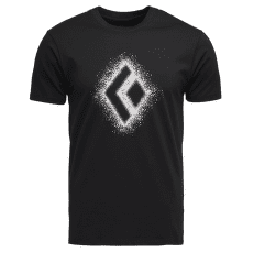 Tricou cu mânecă scurtă Black Diamond Chalked Up 2.0 SS Tee Men Black