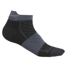 Șosete Icebreaker Merino Run+Ultralight Micro Women BLACK/GRAPHITE