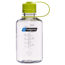 Sticlă Nalgene Narrow-Mouth 500 mL Sustain Clear/Green Cap