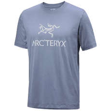 Tricou cu mânecă scurtă Arcteryx Arc´Word Logo SS Men Stratus / Arctic Silk