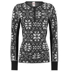 Tricou cu mânecă lungă Kari Traa ELSE LONG SLEEVE BASELAYER BLACK