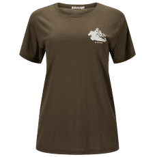 Tricou cu mânecă scurtă Aclima LightWool Tee Mountain Women Tarmac