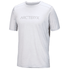 Tricou cu mânecă scurtă Arcteryx Ionia Merino Wool Arc´Word Logo SS Men Solitude Heather