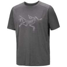 Tricou cu mânecă scurtă Arcteryx Cormac Logo SS Men Black Heather