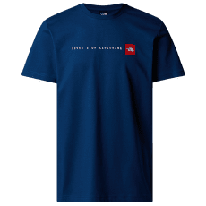 Tricou cu mânecă scurtă The North Face S/S NEVER STOP EXPLORING TEE Men ESTATE BLUE