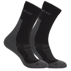 Șosete Icebreaker Merino Hike+ Liner Crew Men - 2 pack BLACK/OBSIDIAN