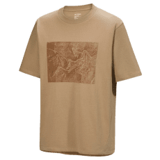 Tricou cu mânecă scurtă Arcteryx Kragg Cotton Lithographica SS Men Canvas