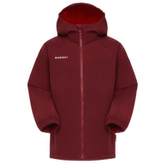 Jachetă Mammut ULTIMATE COMFORT SO HOODED JACKET KIDS 3818 dark mammut red