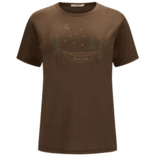 Tricou cu mânecă scurtă Aclima LightWool 140 Classic Tee Forest Women Dark Earth