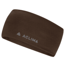 Bandă pentru cap Aclima LightWool Headband Dark Earth