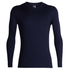 Tricou cu mânecă lungă Icebreaker Oasis LS Crewe Men (104365) Midnight Navy IBANS_01360