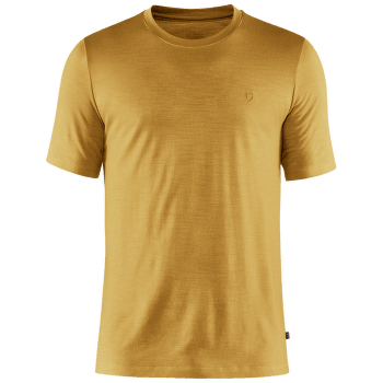 Tricou cu mânecă scurtă Fjällräven Abisko Wool SS Men Ochre