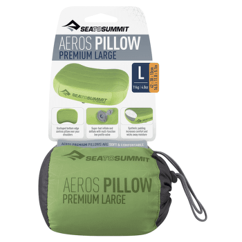 Pernă Sea to Summit Aeros Premium Pillow Large Navy Blue (NB)