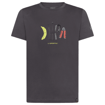 Tricou cu mânecă scurtă La Sportiva Breakfast T-Shirt Men Carbon