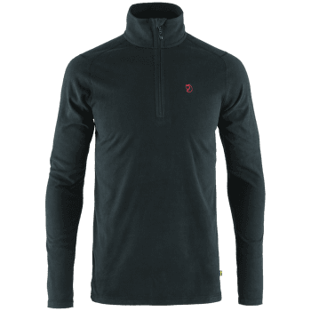 Pulover (închidere 3/4) Fjällräven Pine Half Zip Men Black