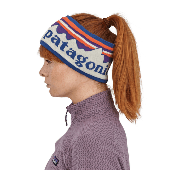 Bandă pentru cap Patagonia Powder Town Headband Across Oceans: Smolder Blue