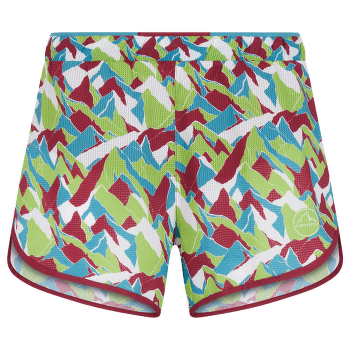 Pantaloni scurți La Sportiva TIMING SHORT Women Red Plum/Lime Green