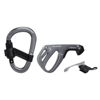 Set de fixare Mammut Smarter Belay Package grey 0139