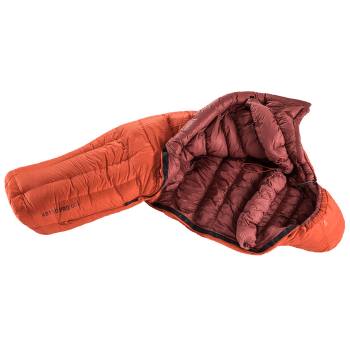 Sac de dormit deuter Astro Pro 600 SL paprika-redwood