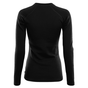 Tricou cu mânecă lungă Aclima WarmWool Crew Neck Women Jet Black