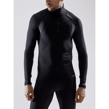 Tricou cu mânecă lungă Craft Active Extreme X Zip LS Men 999000 Black