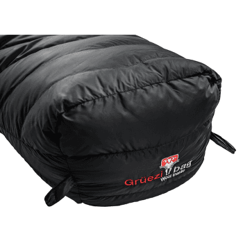 Sac de dormit Grüezi bag Biopod Down Hybrid Ice Extreme Dark Asphalt