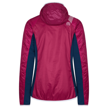 Jachetă La Sportiva Aequilibrium Insulation Hoody Women Red Plum/Opal