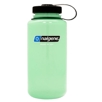 Sticlă Nalgene Wide Mouth Sustain 1000 ml Glow Green Sustain/5565-0144