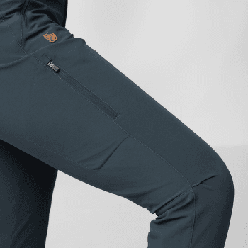 Pantaloni Fjällräven Abisko Trail Stretch Trousers Women Port