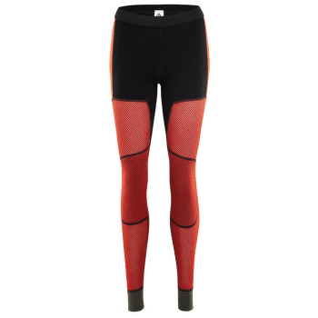 Colanți Aclima WoolNet Hiking Longs Women Jet Black/Poinciana/Capulet Olive